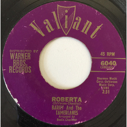 Barry And The Tamerlanes Roberta / Butterfly Vinyl 7" USED