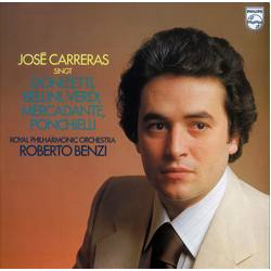 José Carreras / Royal Philharmonic Orchestra / Roberto Benzi José Carreras Singt Donizetti, Bellini, Verdi, Rossini, Ponchielli, Pucchini Vinyl LP USE
