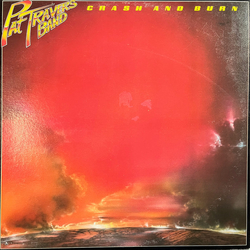Pat Travers Band Crash And Burn Vinyl LP USED