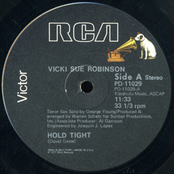 Vicki Sue Robinson Hold Tight / Turn The Beat Around Vinyl 12" USED