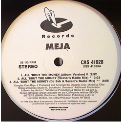 Meja All 'Bout The Money Vinyl 12" USED