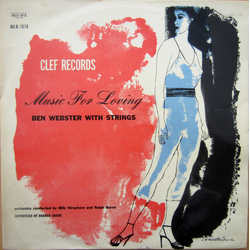 Ben Webster With Strings Music For Loving Vinyl LP USED
