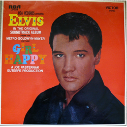 Elvis Presley Girl Happy Vinyl LP USED