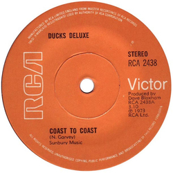 Ducks Deluxe Coast To Coast Vinyl 7" USED