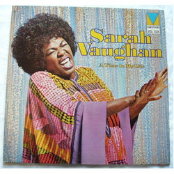 Sarah Vaughan A Time In My Life Vinyl LP USED
