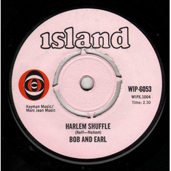 Bob & Earl Harlem Shuffle Vinyl 7" USED