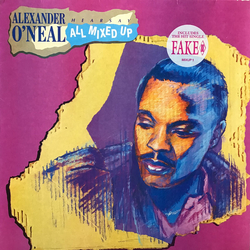 Alexander O'Neal Hearsay - All Mixed Up Vinyl LP USED