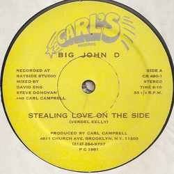 Big John D Stealing Love On The Side Vinyl 12" USED