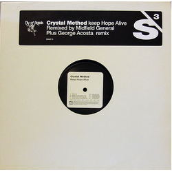 The Crystal Method Keep Hope Alive Vinyl 12" USED