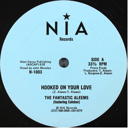 Aleem / Calebur Hooked On Your Love Vinyl 12" USED