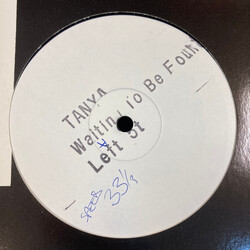 Tanya Waiting To Be Found USED VINYL 12INCH WHITE LABEL