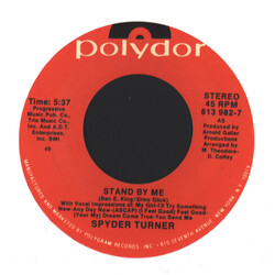 Spyder Turner / Johnny Bristol Stand By Me / Hang On In There Baby USED VINYL 7INCH SINGLE