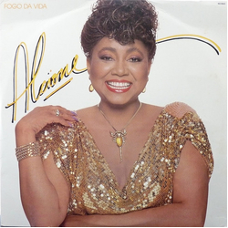 Alcione Fogo Da Vida Vinyl LP USED