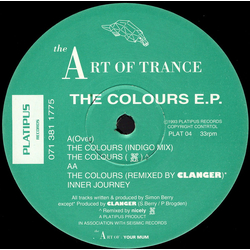 Art Of Trance The Colours E.P. Vinyl 12" USED