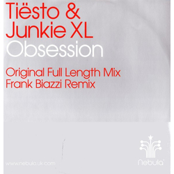 DJ Tiësto / Junkie XL Obsession Vinyl 12" USED