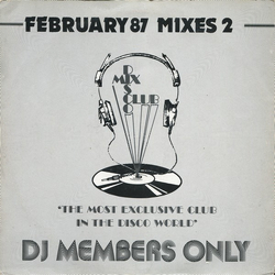 Various February 87 - Mixes 2 Vinyl 12" USED