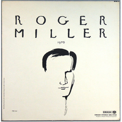 Roger Miller Roger Miller 1970 Vinyl LP USED