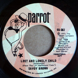 Savoy Brown Lost And Lonely Child / If I Could See An End USED VINYL 7INCH 45 RPM PROMO SINGLE