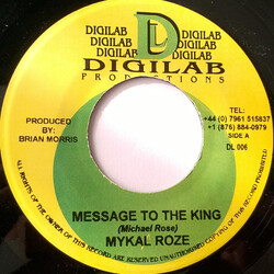 Michael Rose / Singing Sweet Message To The King / Living Ain't Easy USED VINYL 7INCH 45 RPM