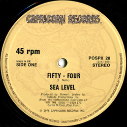 Sea Level Fifty-Four USED VINYL 12INCH 45 RPM