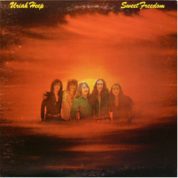 Uriah Heep Sweet Freedom Vinyl LP USED