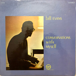 Bill Evans Conversations With Myself Vinyl LP USED