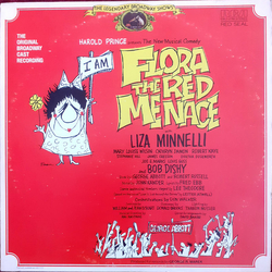 John Kander / Fred Ebb / Liza Minnelli Flora The Red Menace - Original Cast Vinyl LP USED