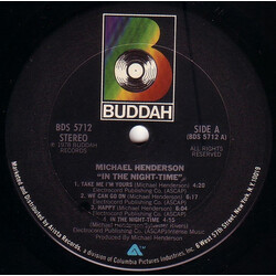 Michael Henderson In The Night-Time Vinyl LP USED