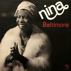 Nina Simone Baltimore Vinyl LP USED