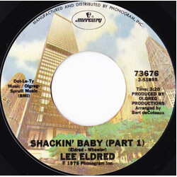 Lee Eldred Shackin' Baby USED VINYL 7INCH 45 RPM