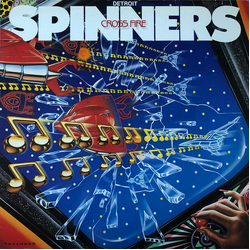 Spinners Cross Fire Vinyl LP USED