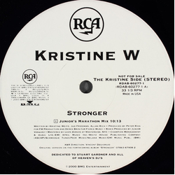 Kristine W Stronger Vinyl 12" USED