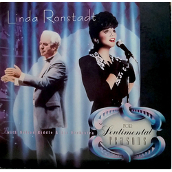 Linda Ronstadt / Nelson Riddle And His Orchestra For Sentimental Reasons Vinyl LP USED