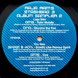 Various Raja Ram's Stashbag 3 Album Sampler 2 Vinyl 12" USED