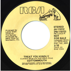 Cottonmouth (3) Treat You Kindly Vinyl 7" USED