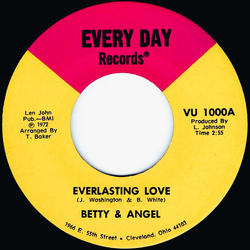 Betty & Angel Everlasting Love / Honey Coated Loving Vinyl 7" USED
