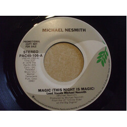 Michael Nesmith Magic (This Night Is Magic) USED VINYL 7INCH PROMO 45 RPM