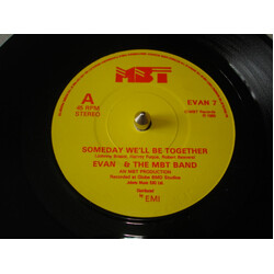 Evan & The MBT Band / The MBT Band Someday We'll Be Together USED VINYL 7INCH 45 RPM SINGLE STEREO