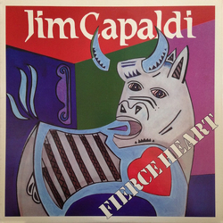 Jim Capaldi Fierce Heart Vinyl LP USED
