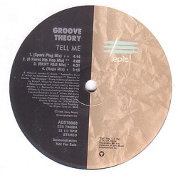 Groove Theory Tell Me Vinyl 12" USED
