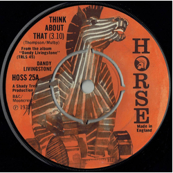 Dandy Livingstone Big City / Think About That Vinyl 7" USED