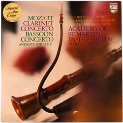 Wolfgang Amadeus Mozart / Jack Brymer / Michael Chapman (4) / Claude Monteux / The Academy Of St. Martin-in-the-Fields / Sir Neville Marriner Clarinet