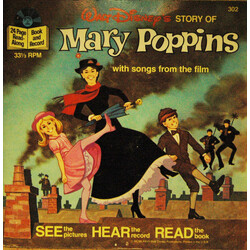 Various Walt Disney's Story Of Mary Poppins USED VINYL 7INCH 33 S RPM SINGLE
