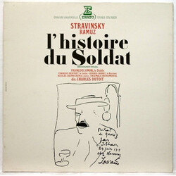 Igor Stravinsky / Charles Dutoit L'Histoire Du Soldat Vinyl LP USED