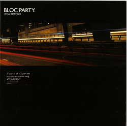 Bloc Party I Still Remember Vinyl 7" USED
