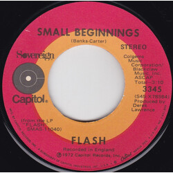 Flash (25) Small Beginnings USED VINYL 7INCH 45 RPM