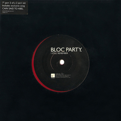 Bloc Party I Still Remember Vinyl 7" USED
