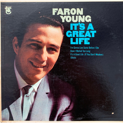 Faron Young It's A Great Life Vinyl LP USED