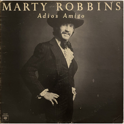 Marty Robbins Adios Amigo Vinyl LP USED