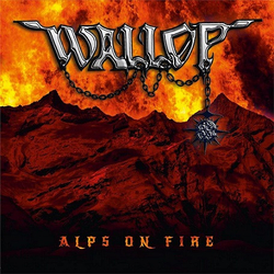 Wallop (3) Alps On Fire Vinyl LP USED
